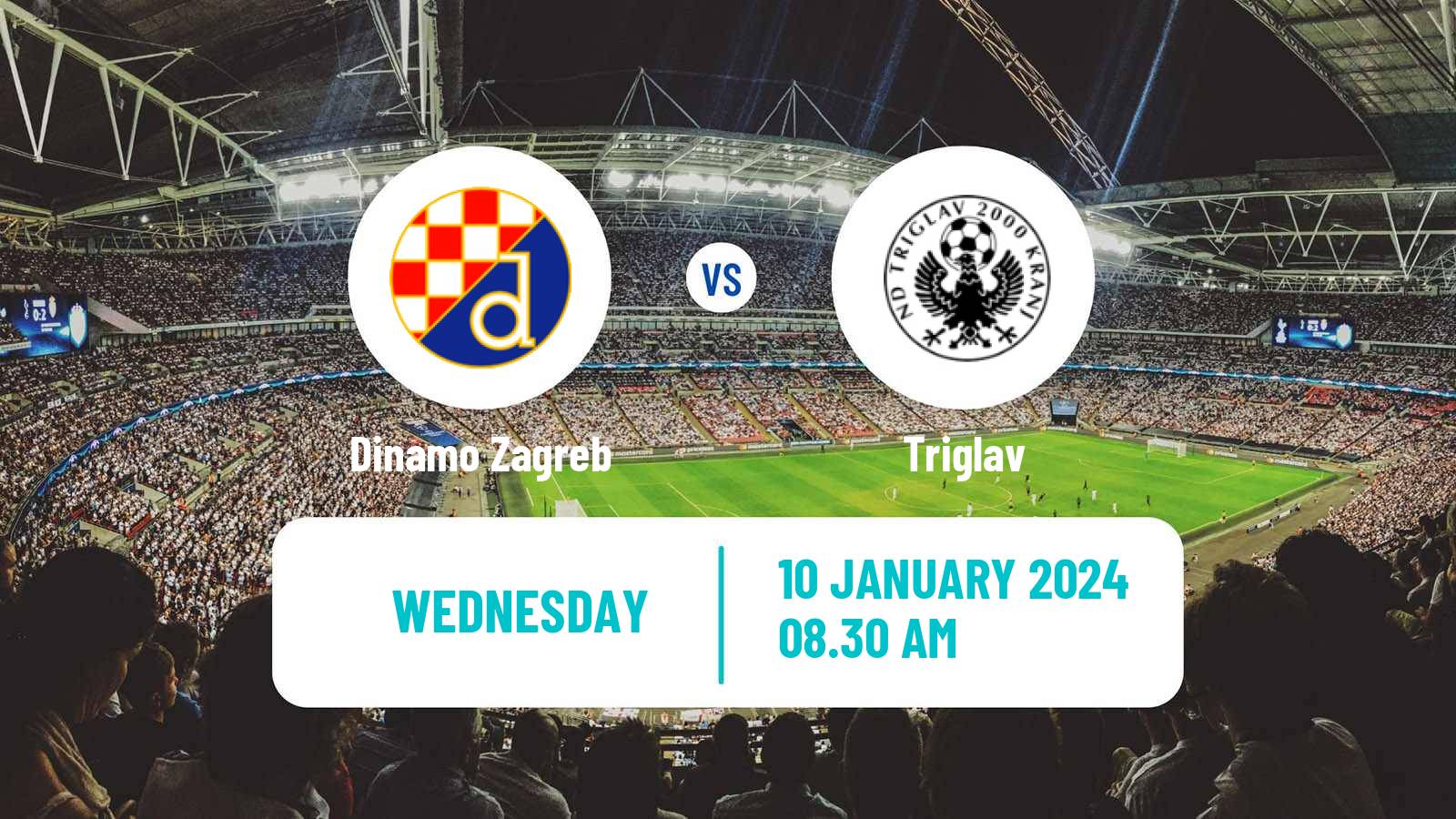 Soccer Club Friendly Dinamo Zagreb - Triglav