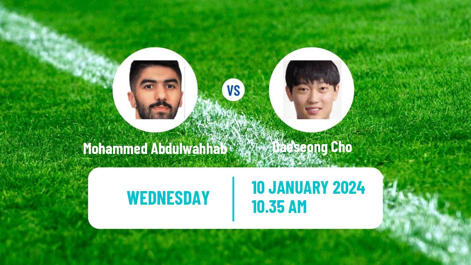Table tennis Wtt Star Contender Doha Men Mohammed Abdulwahhab - Daeseong Cho