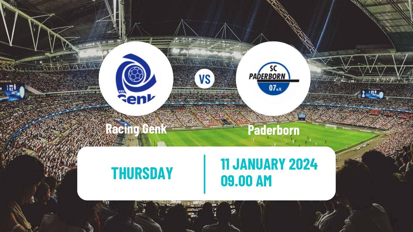 Soccer Club Friendly Genk - Paderborn