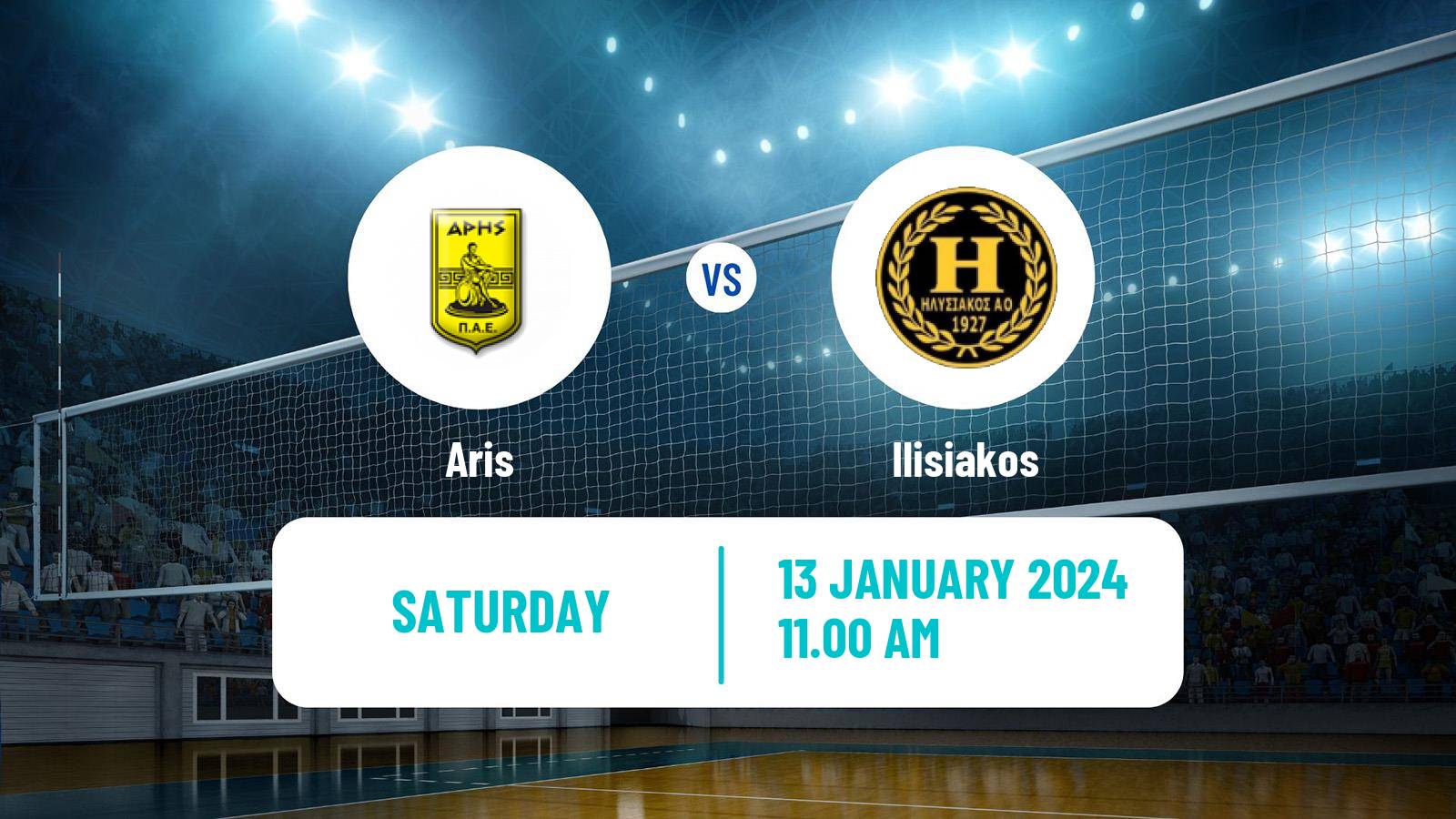 Volleyball Greek A1 Volleyball Women Aris - Ilisiakos
