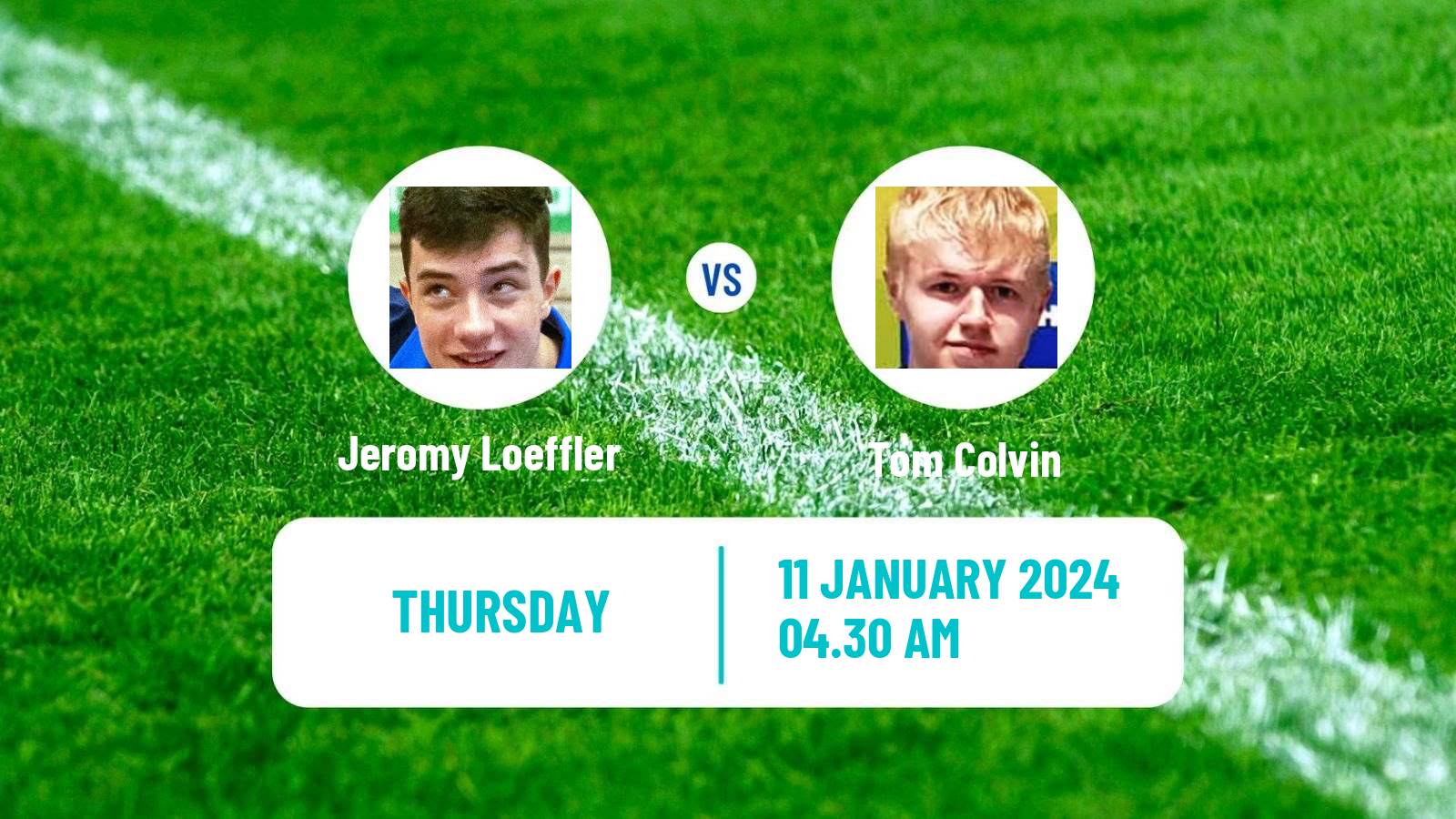 Table tennis Challenger Series Men Jeromy Loeffler - Tom Colvin
