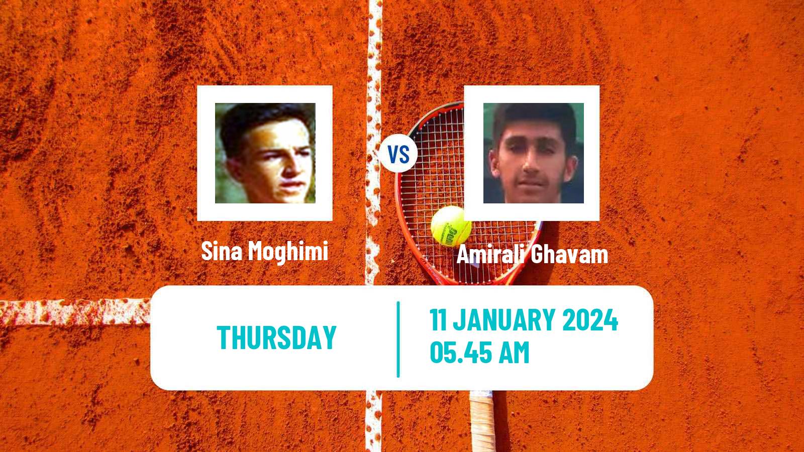 Tennis ITF M15 Kish Island 2 Men Sina Moghimi - Amirali Ghavam