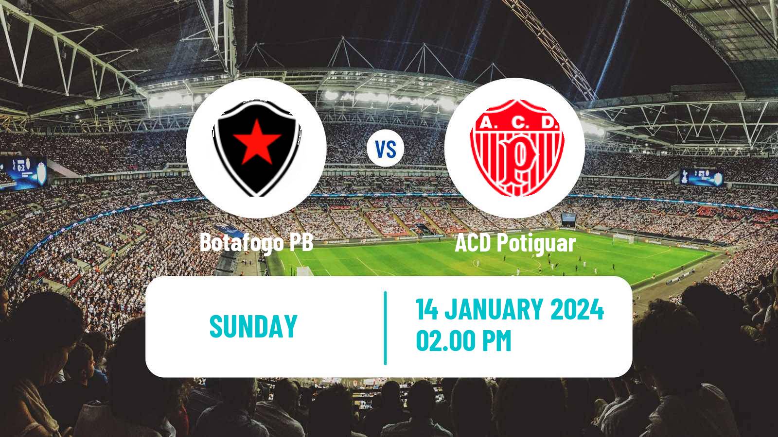 Soccer Brazilian Copa do Nordeste Botafogo PB - Potiguar