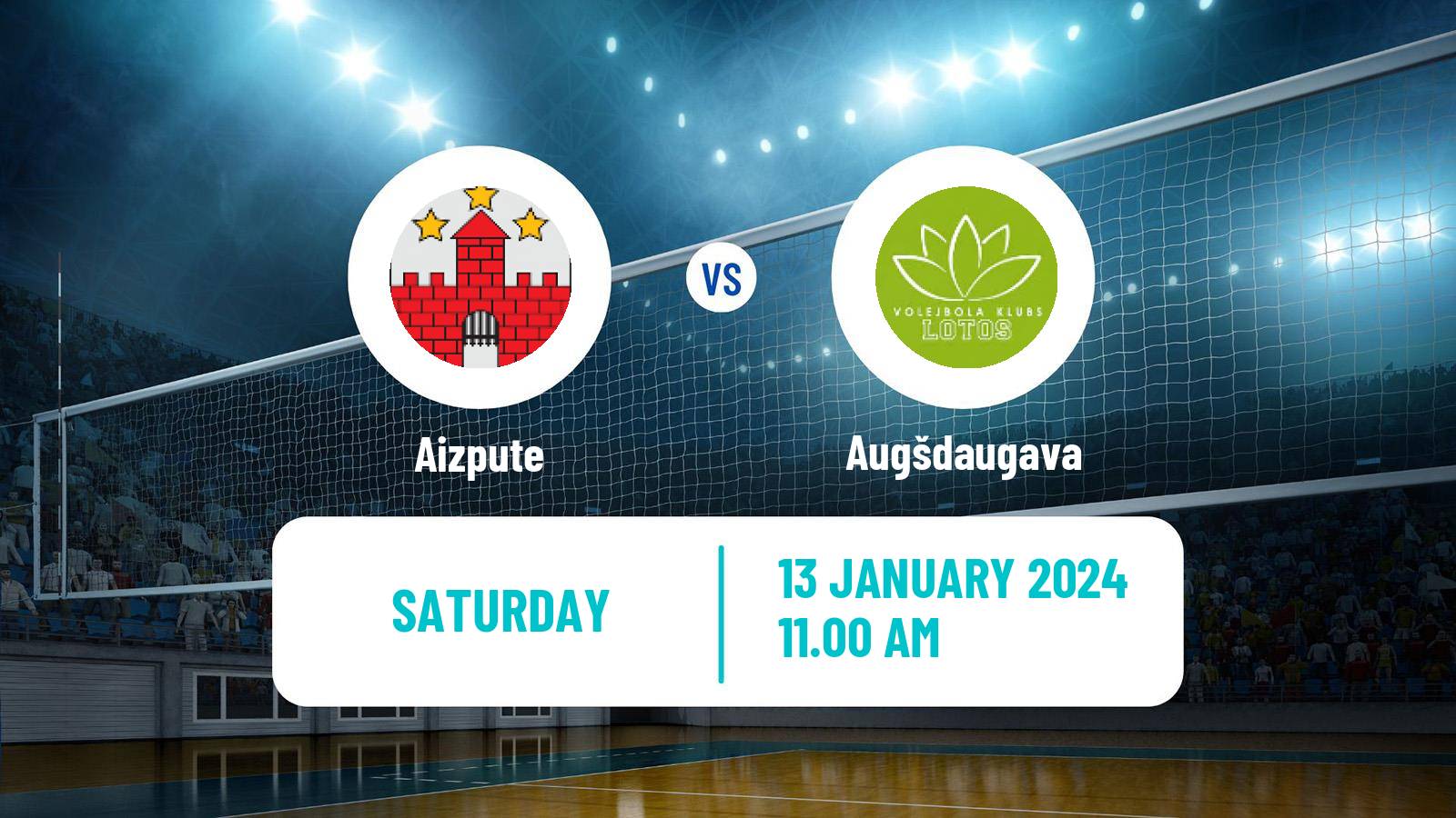 Volleyball Latvian Nacionala Liga Volleyball Aizpute - Augšdaugava