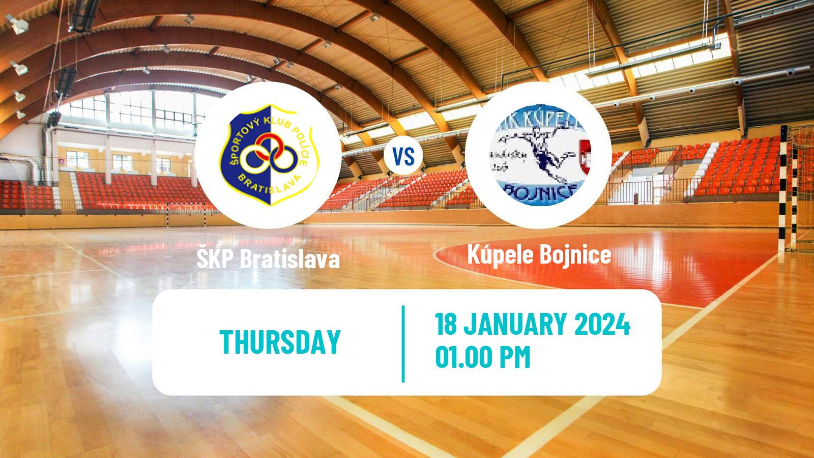Handball Slovak Extraliga Handball ŠKP Bratislava - Bojnice