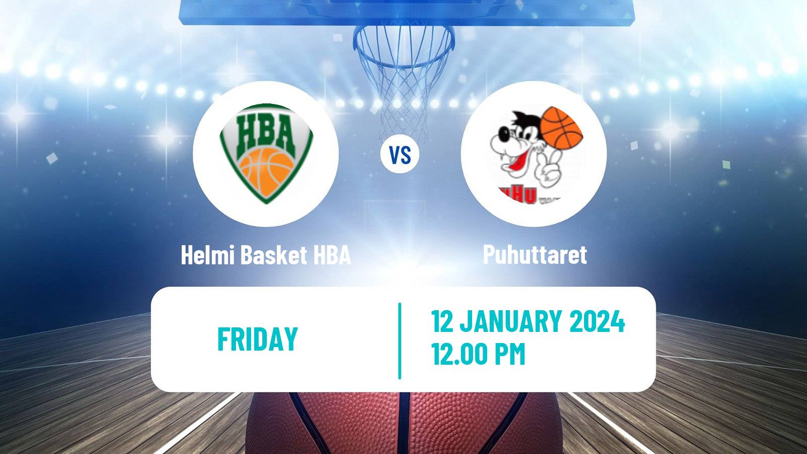 Basketball Finnish I Divisioona Basketball Women Helmi Basket HBA - Puhuttaret