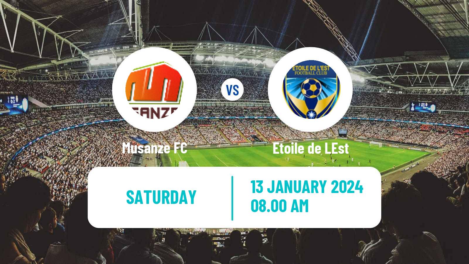 Soccer Rwanda Premier League Musanze - Etoile de LEst