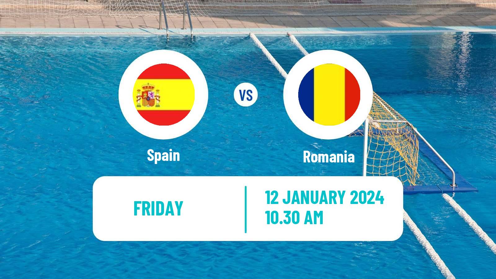 Water polo European Championship Water Polo Spain - Romania