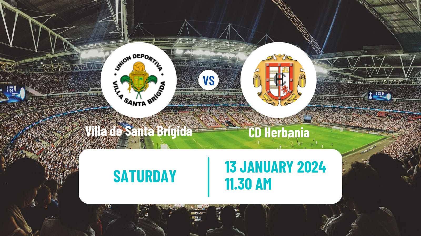 Soccer Spanish Tercera RFEF - Group 12 Villa de Santa Brígida - Herbania