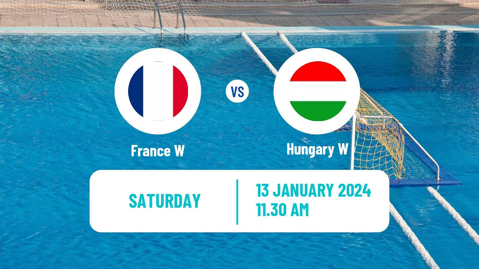 Water polo European Championship Water Polo Women France W - Hungary W