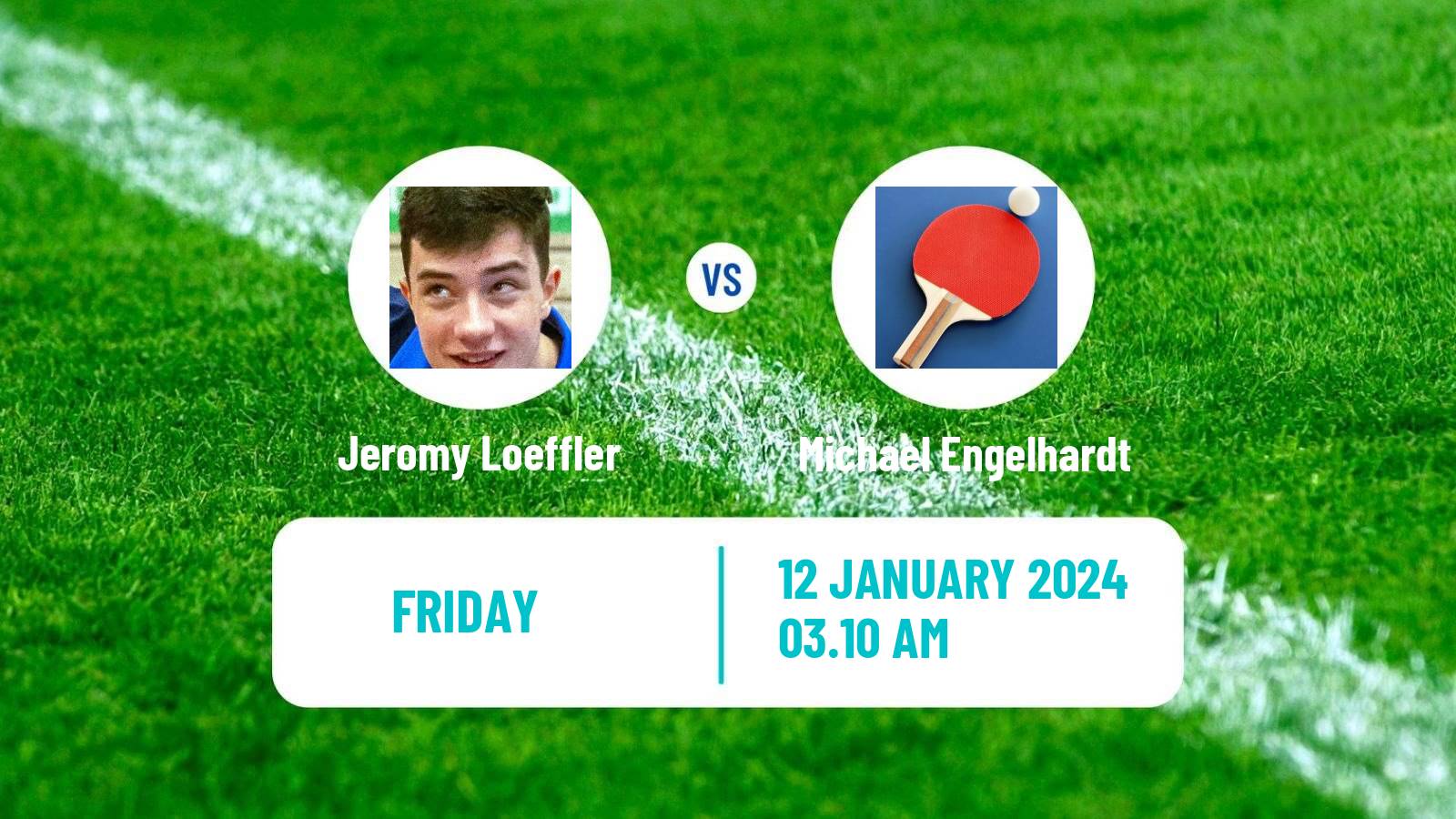Table tennis Challenger Series Men Jeromy Loeffler - Michael Engelhardt