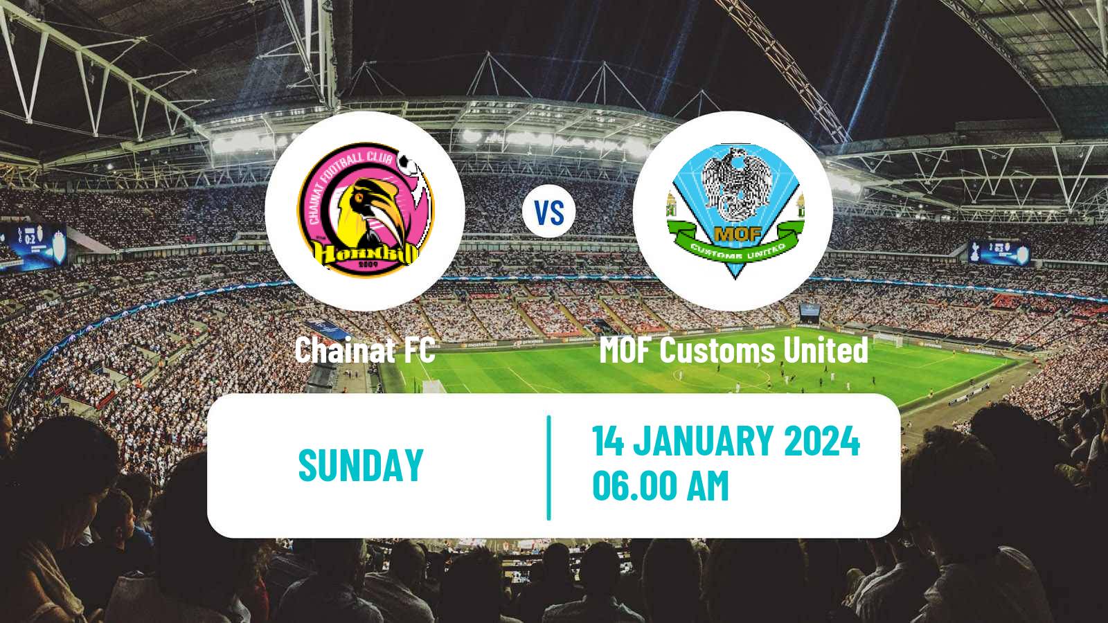 Soccer Thai League 2 Chainat - MOF Customs United