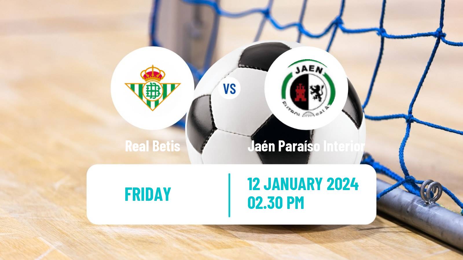 Futsal Spanish Primera Division Futsal Real Betis - Jaén Paraíso Interior