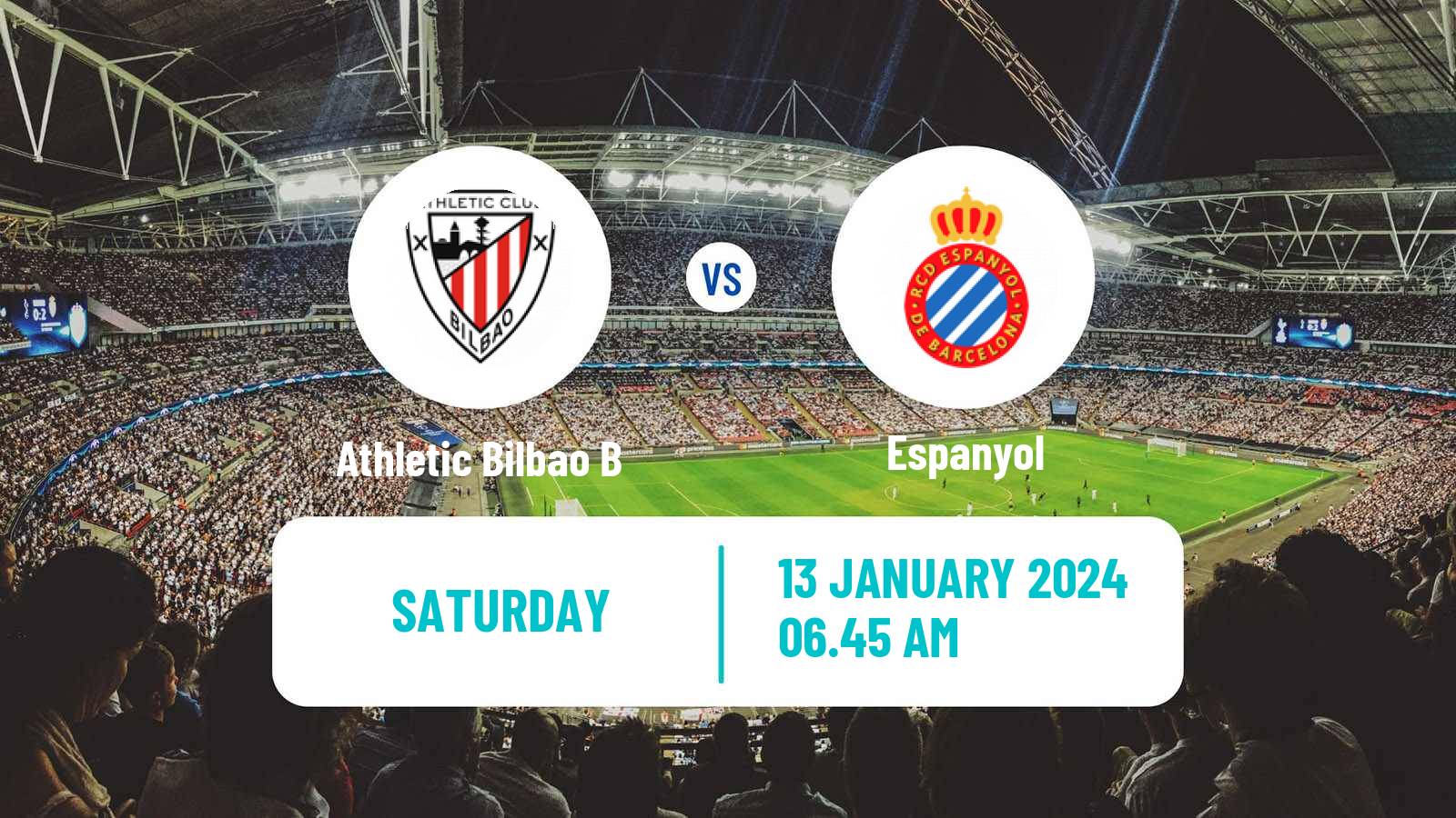 Soccer Spanish Primera Federacion Women Athletic Bilbao B - Espanyol