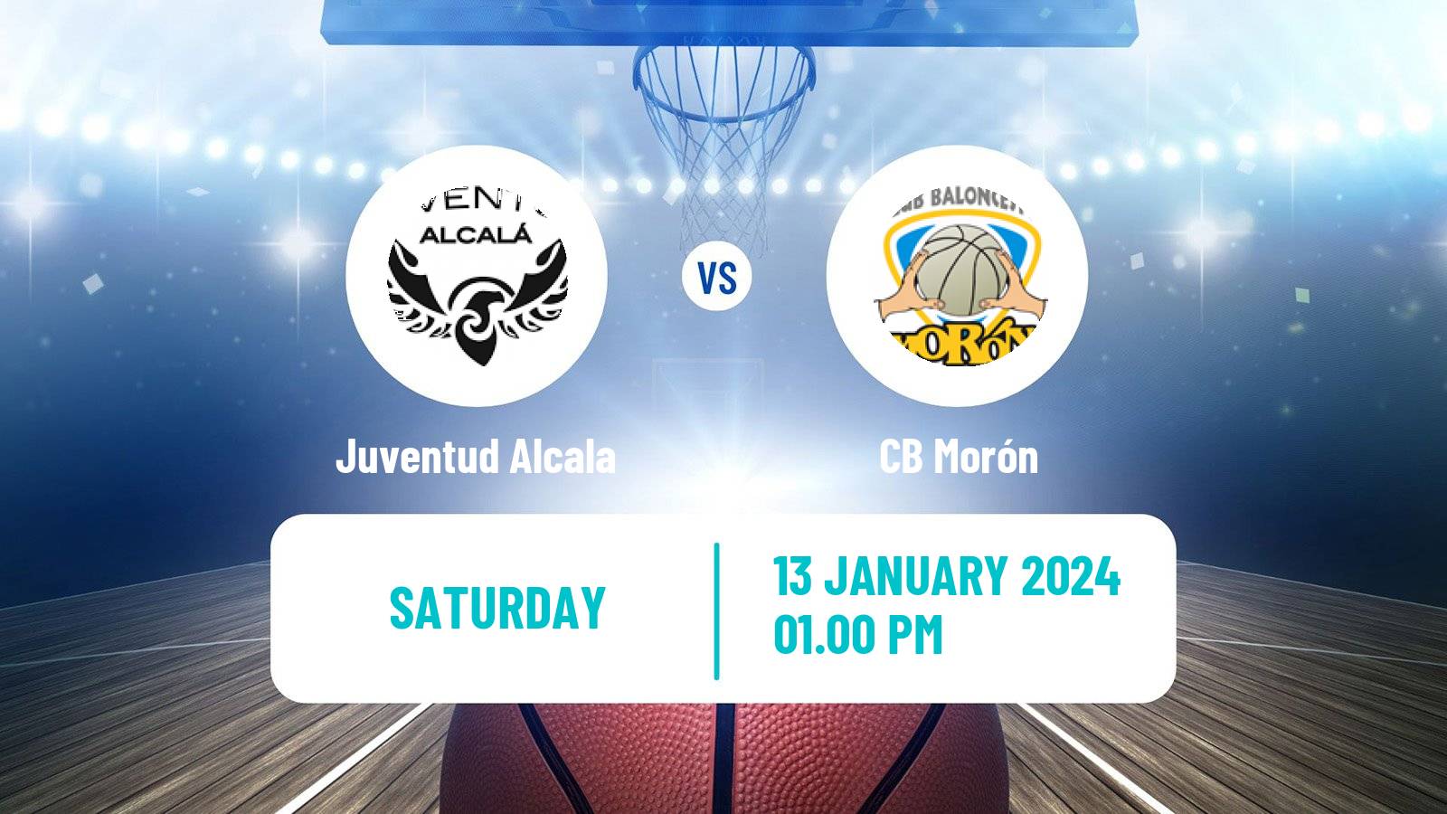 Basketball Spanish LEB Plata Juventud Alcala - Morón