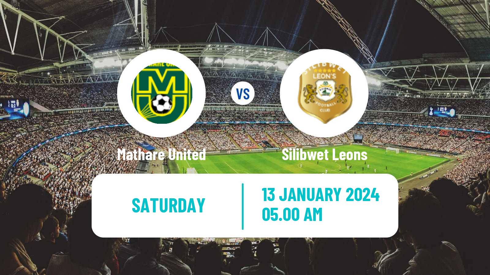 Soccer Kenyan Super League Mathare United - Silibwet Leons