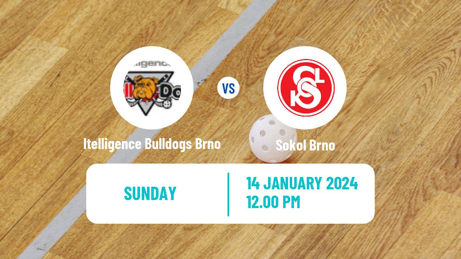 Floorball Czech 1 Liga Floorball Itelligence Bulldogs Brno - Gullivers Brno