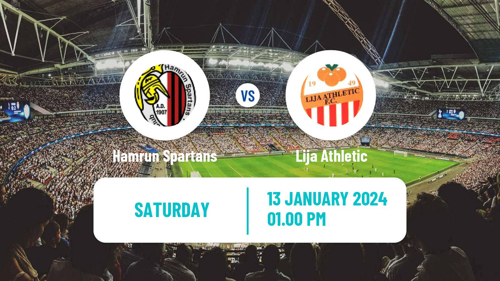 Soccer Maltese FA Trophy Hamrun Spartans - Lija Athletic