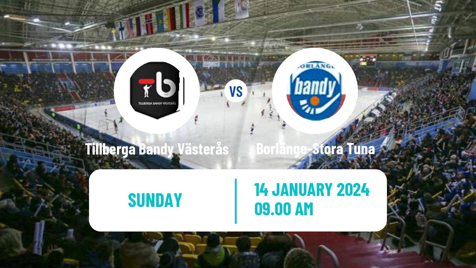 Bandy Swedish Allsvenskan Bandy Tillberga Bandy Västerås - Borlänge-Stora Tuna