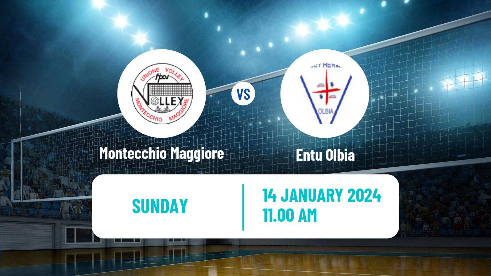 Volleyball Italian Serie A2 Volleyball Women Montecchio Maggiore - Olbia
