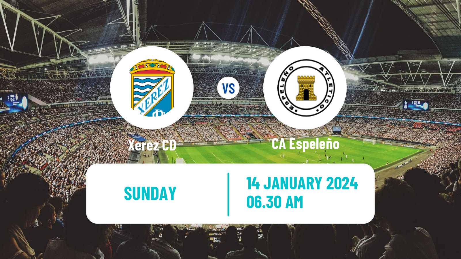 Football Spanish Tercera RFEF - Group 10 Xerez CD - Espeleño