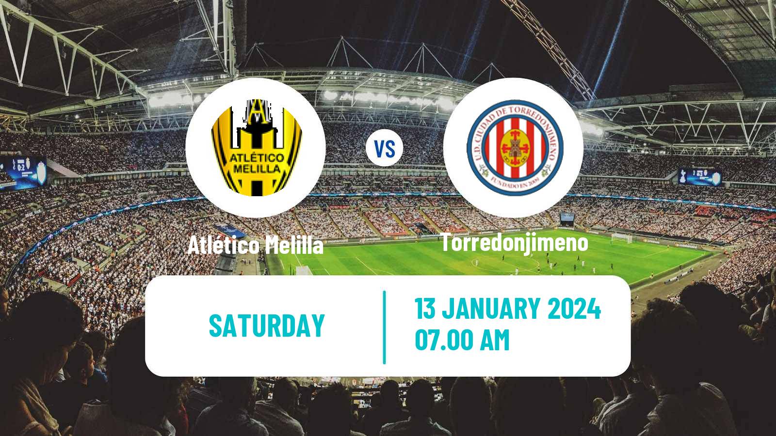 Soccer Spanish Tercera RFEF - Group 9 Atlético Melilla - Torredonjimeno