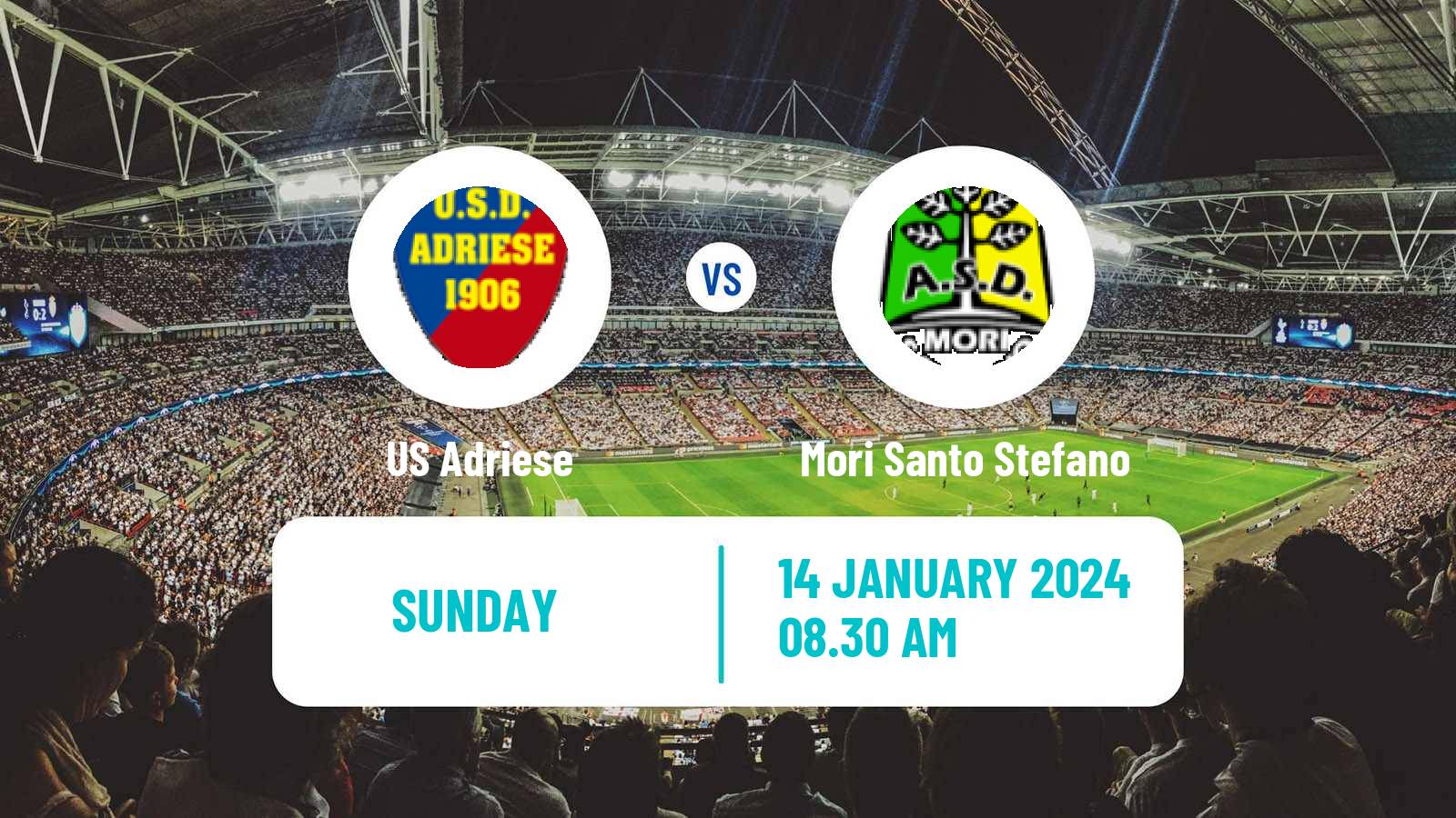 Soccer Italian Serie D - Group C Adriese - Mori Santo Stefano