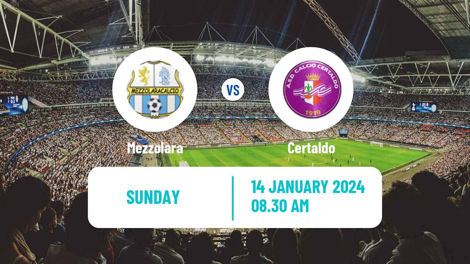 Soccer Italian Serie D - Group D Mezzolara - Certaldo