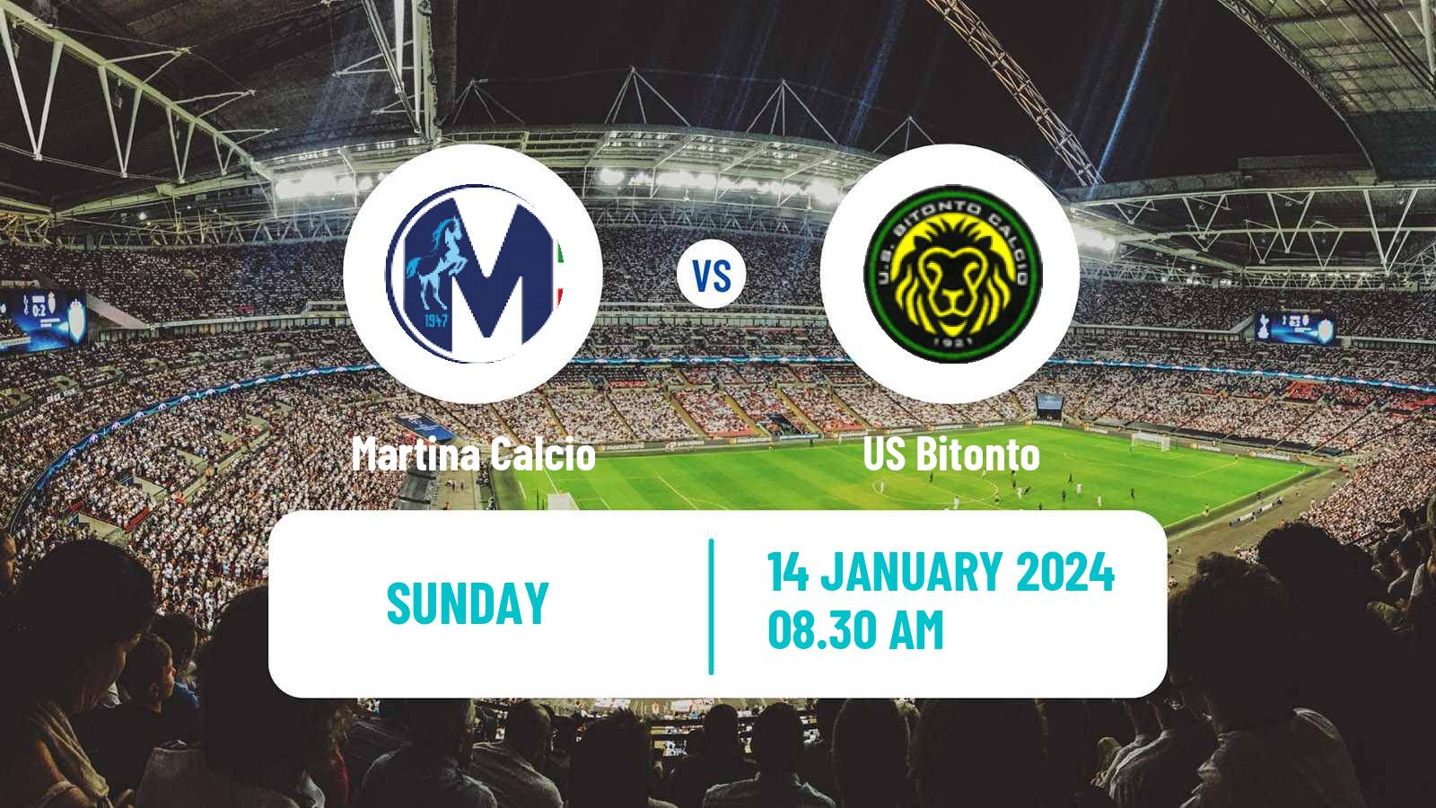 Soccer Italian Serie D - Group H Martina Calcio - Bitonto