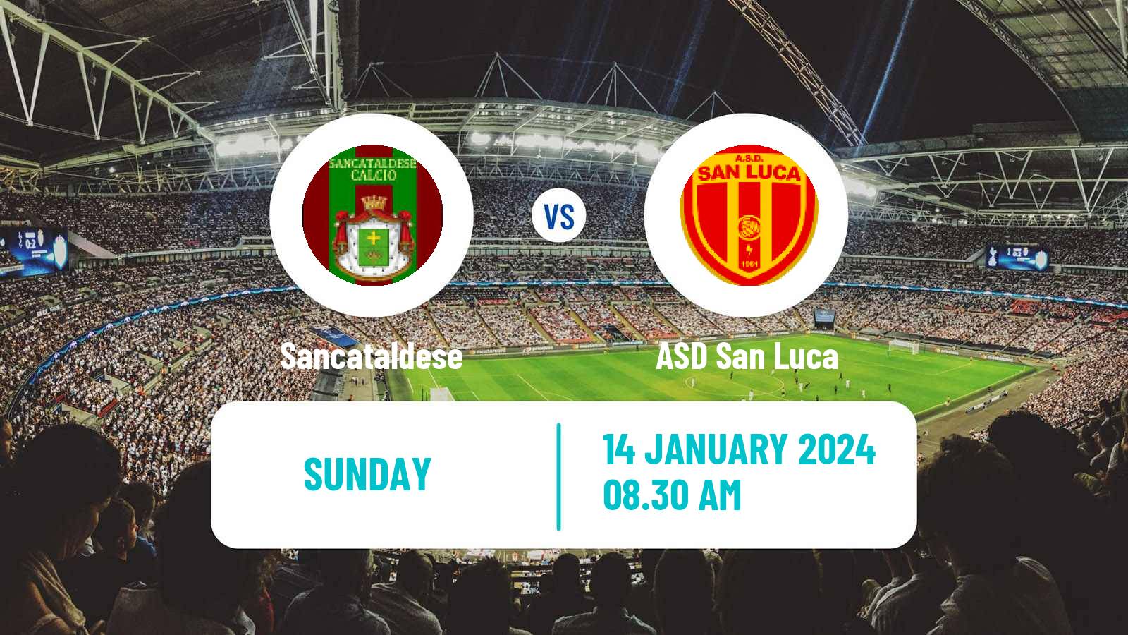 Soccer Italian Serie D - Group I Sancataldese - San Luca