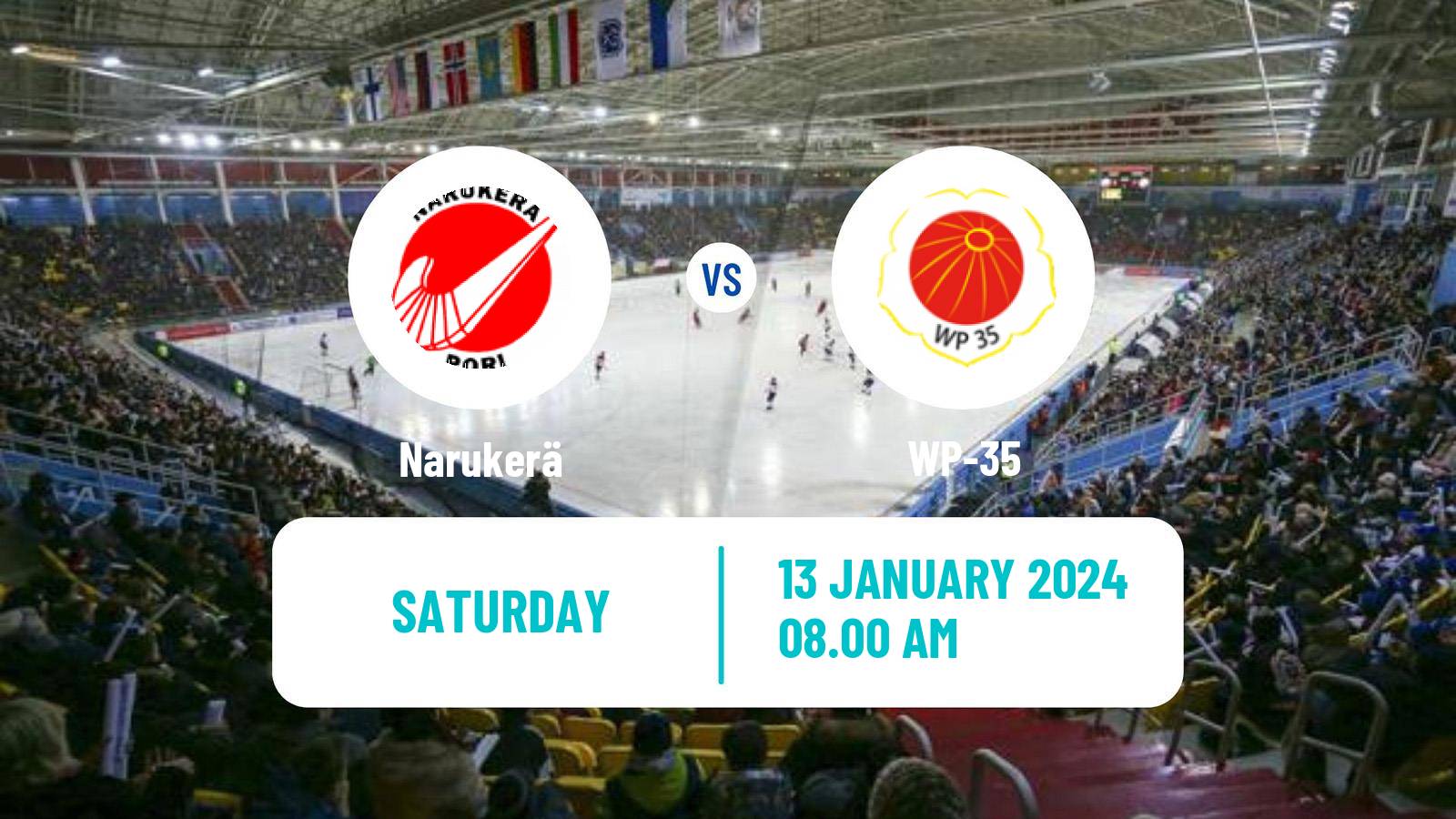 Bandy Finnish Bandyliiga Narukerä - WP-35