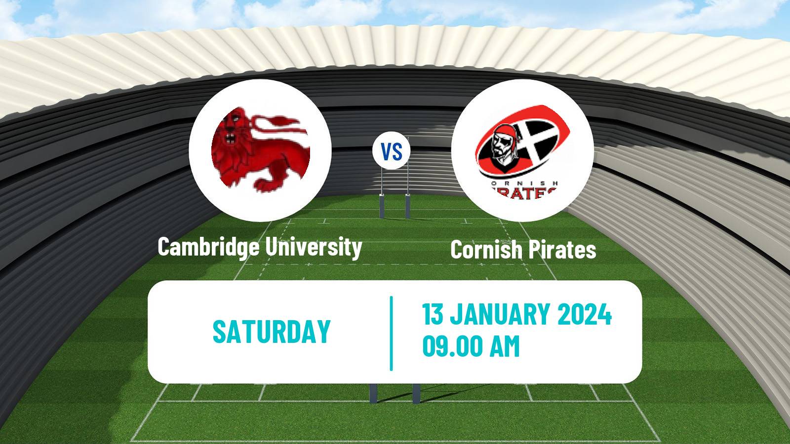 Rugby union English Championship Rugby Cambridge - Cornish Pirates