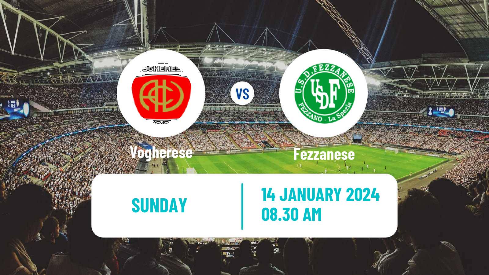 Soccer Italian Serie D - Group A Vogherese - Fezzanese