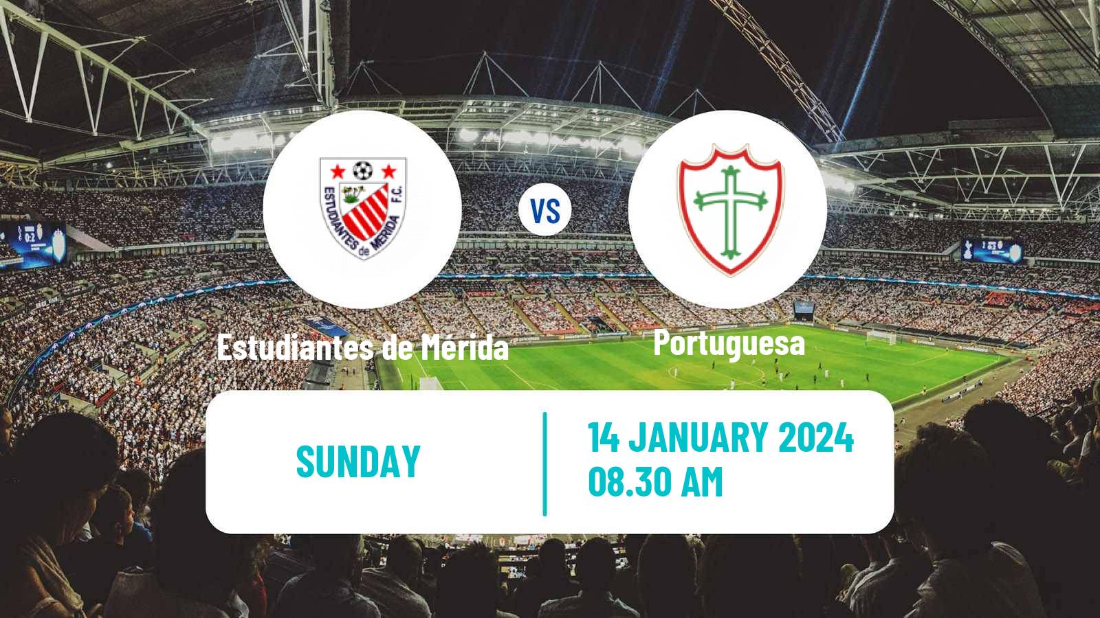 Soccer Club Friendly Estudiantes de Mérida - Portuguesa