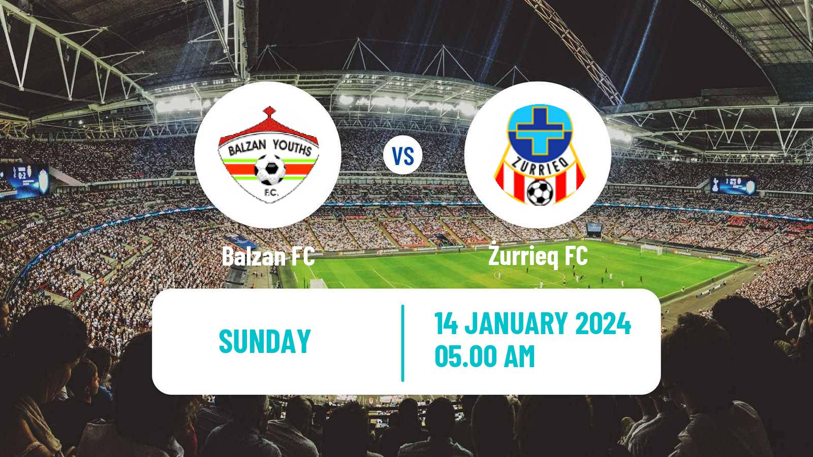 Soccer Maltese FA Trophy Balzan - Żurrieq