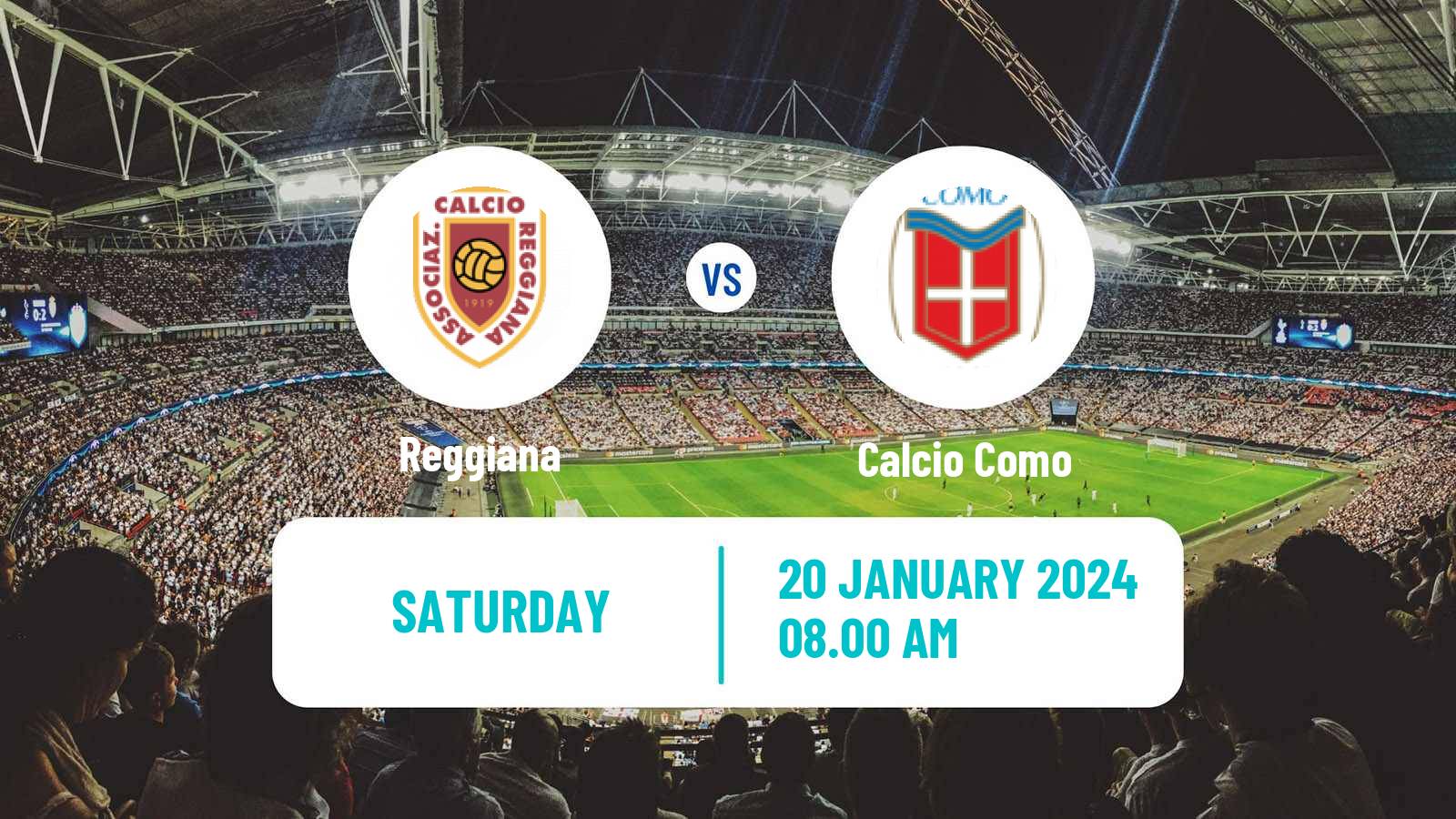 Soccer Italian Serie B Reggiana - Como