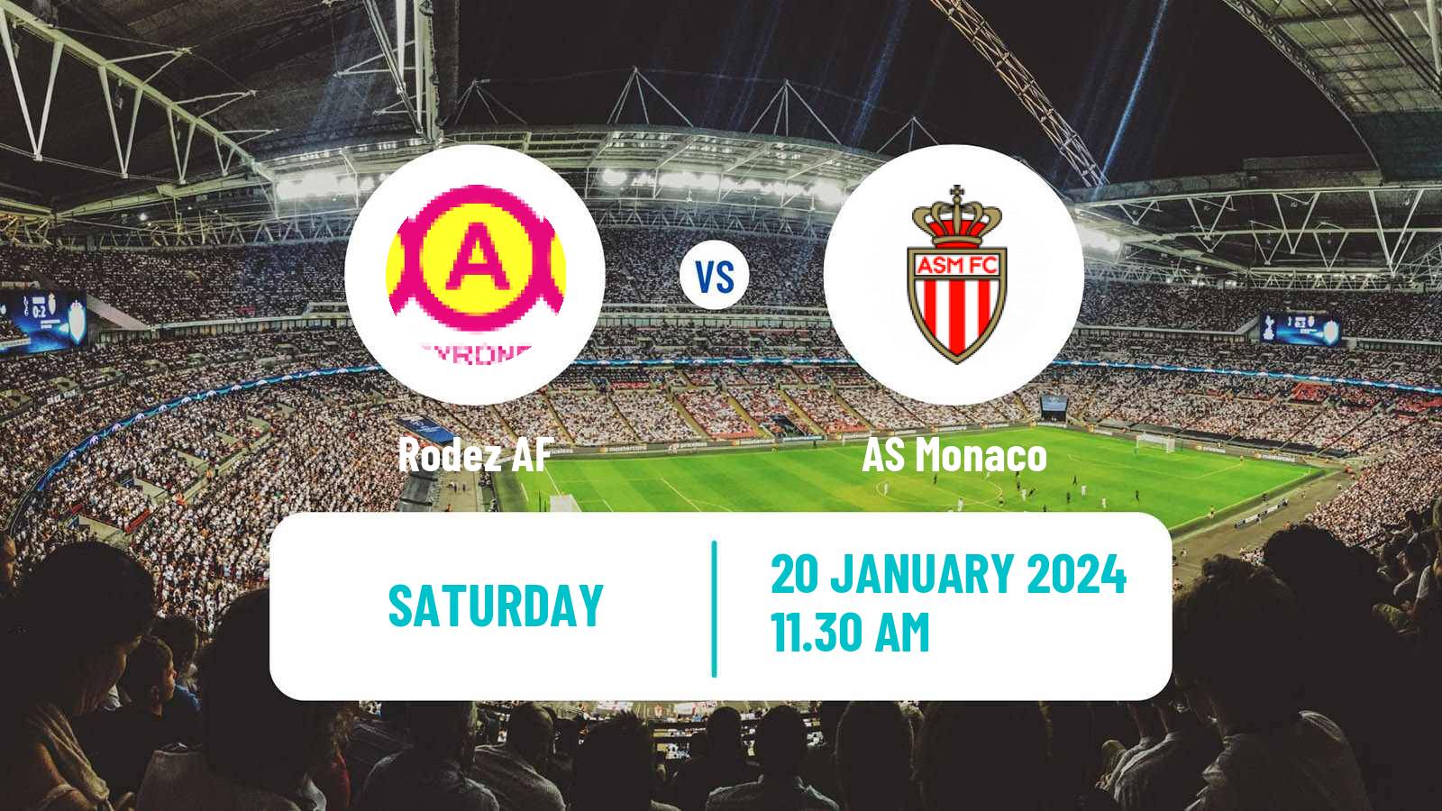 Soccer Coupe De France Rodez - Monaco