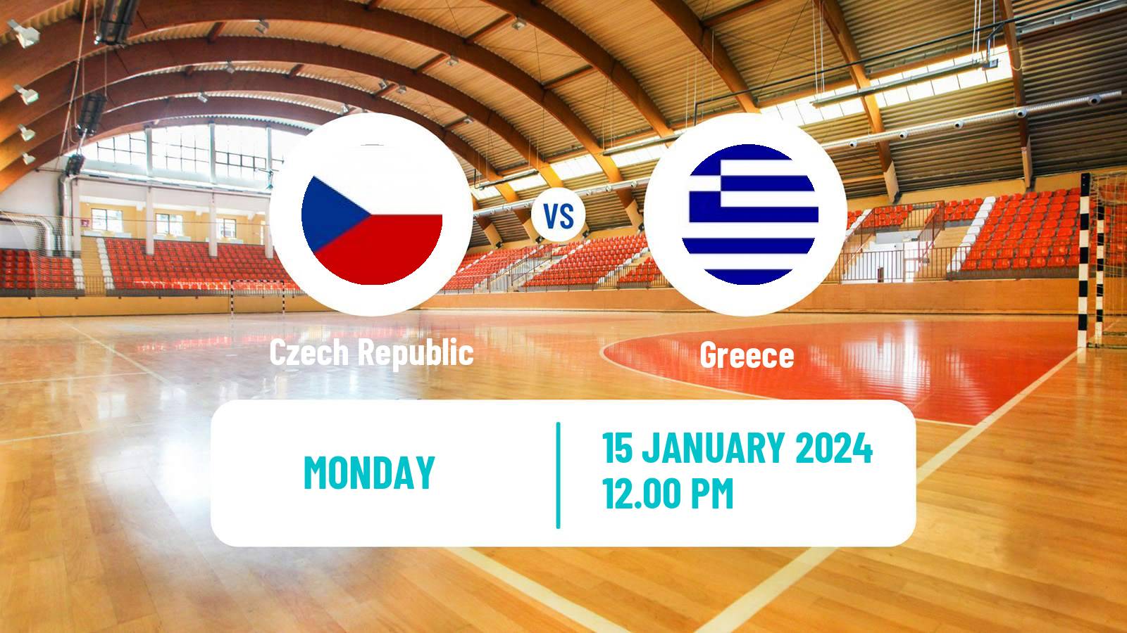 Handball Handball European Championship Czech Republic - Greece