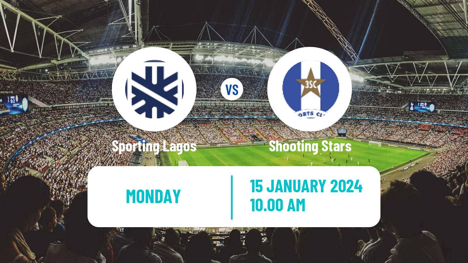 Soccer Nigerian Premier League Sporting Lagos - Shooting Stars