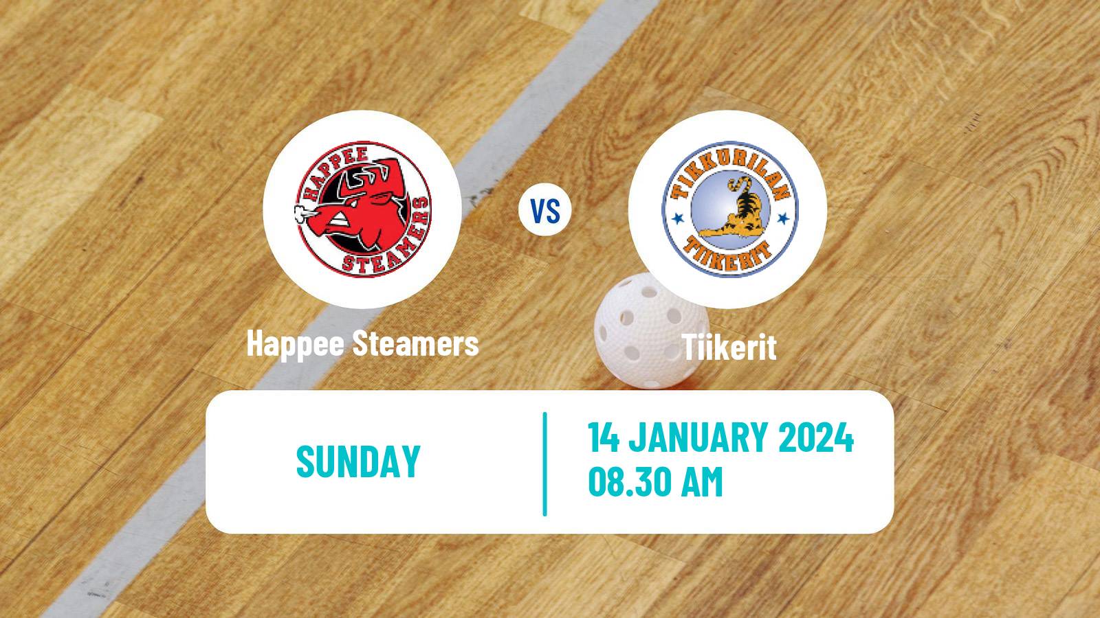 Floorball Finnish Divari Happee Steamers - Tiikerit
