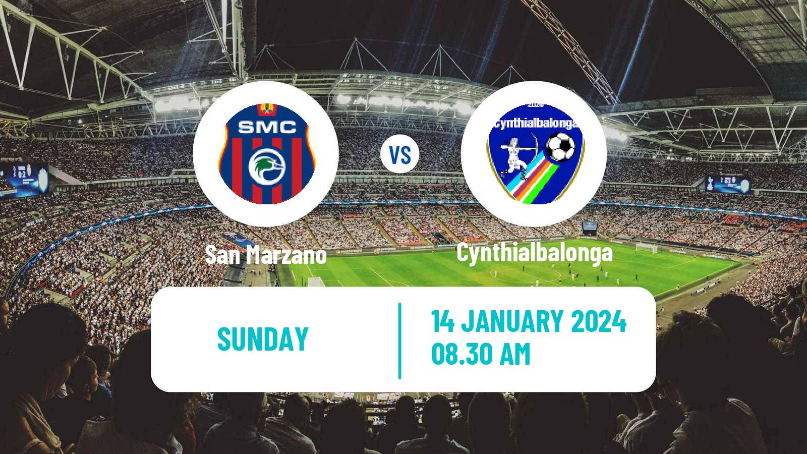 Soccer Italian Serie D - Group G San Marzano - Cynthialbalonga