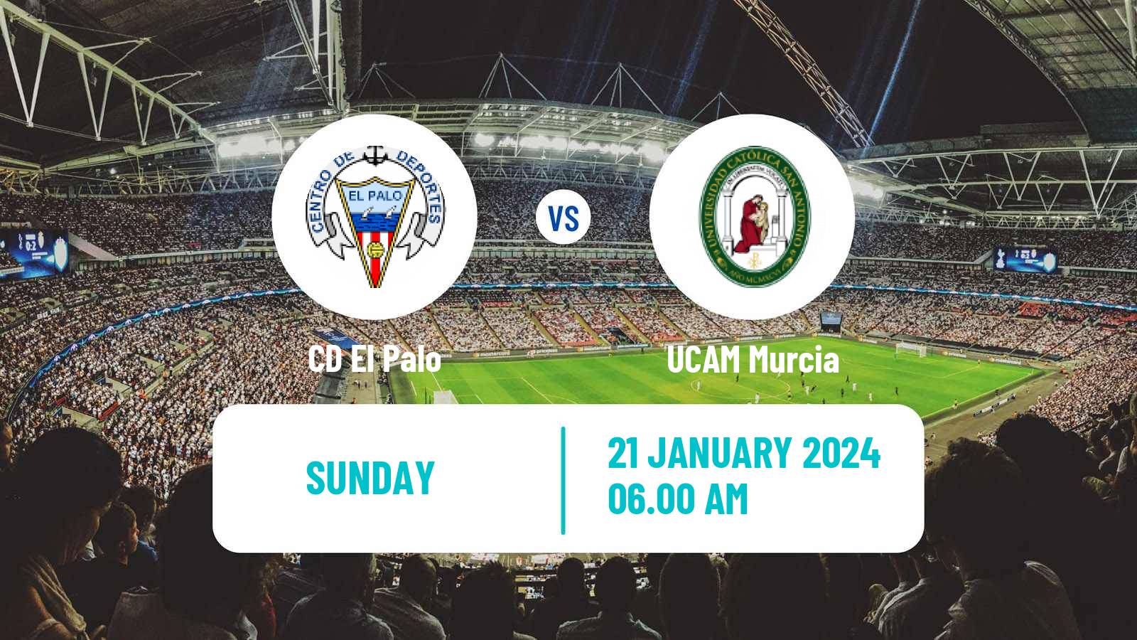 Soccer Spanish Segunda RFEF - Group 4 El Palo - UCAM Murcia
