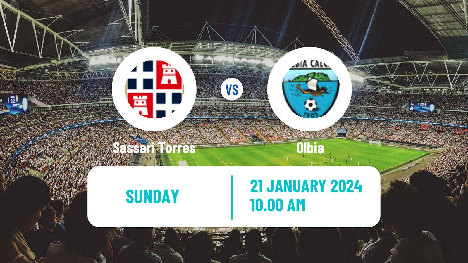 Soccer Italian Serie C Group B Sassari Torres - Olbia