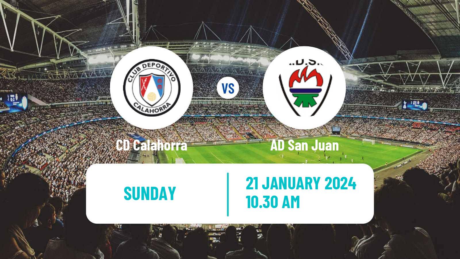 Soccer Spanish Segunda RFEF - Group 2 Calahorra - San Juan