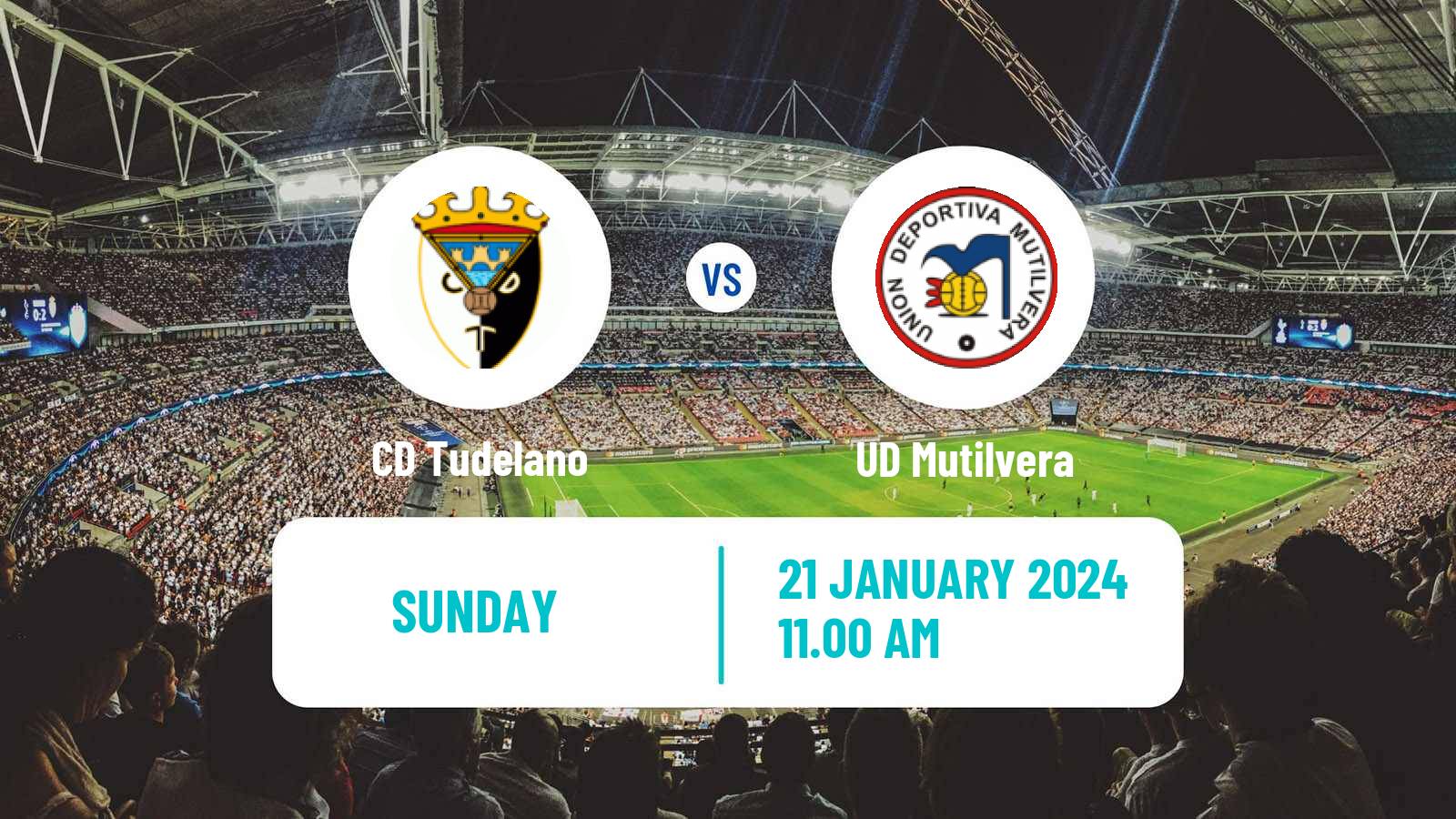 Soccer Spanish Segunda RFEF - Group 2 Tudelano - Mutilvera