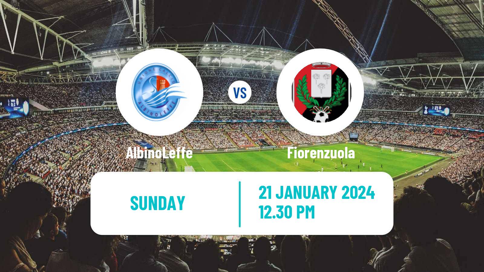 Soccer Italian Serie C Group A AlbinoLeffe - Fiorenzuola