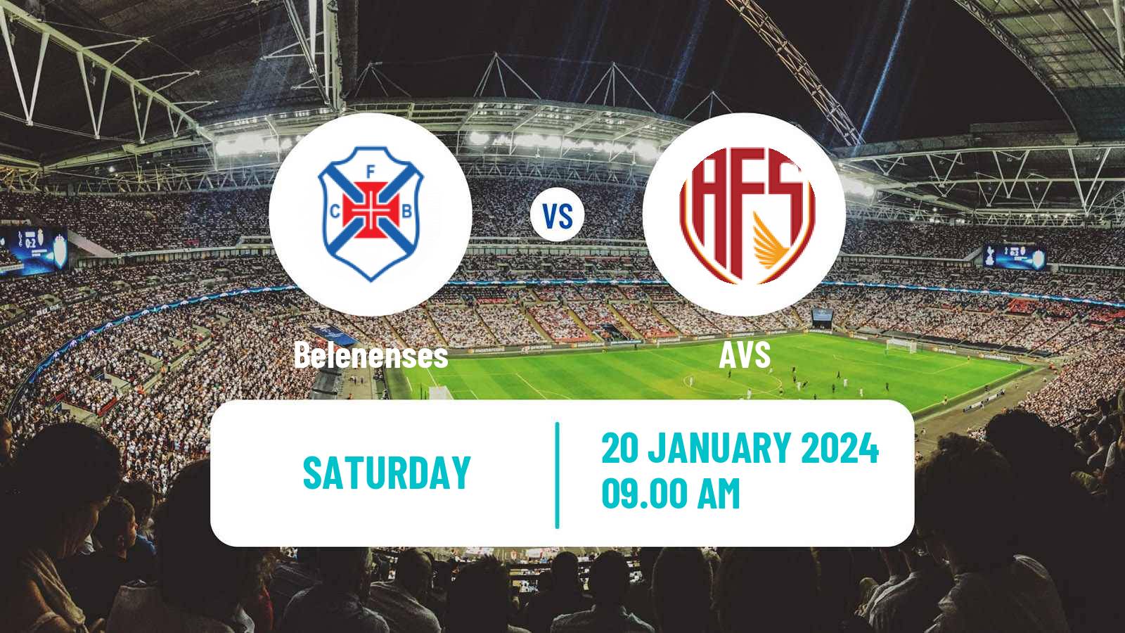 Soccer Portuguese Liga 2 Belenenses - AVS