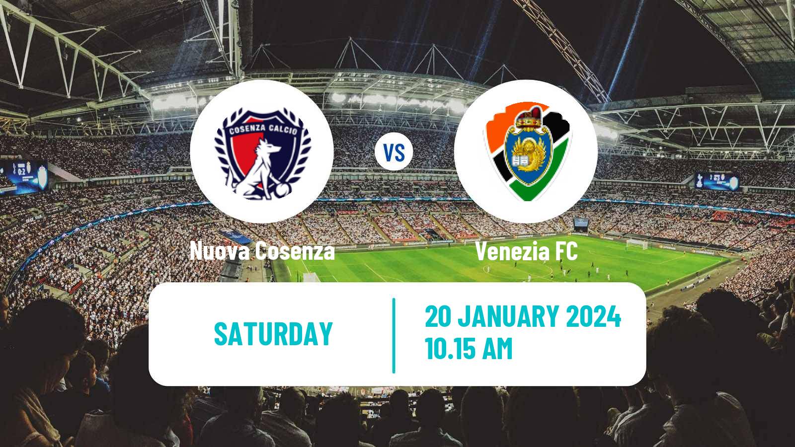 Soccer Italian Serie B Nuova Cosenza - Venezia