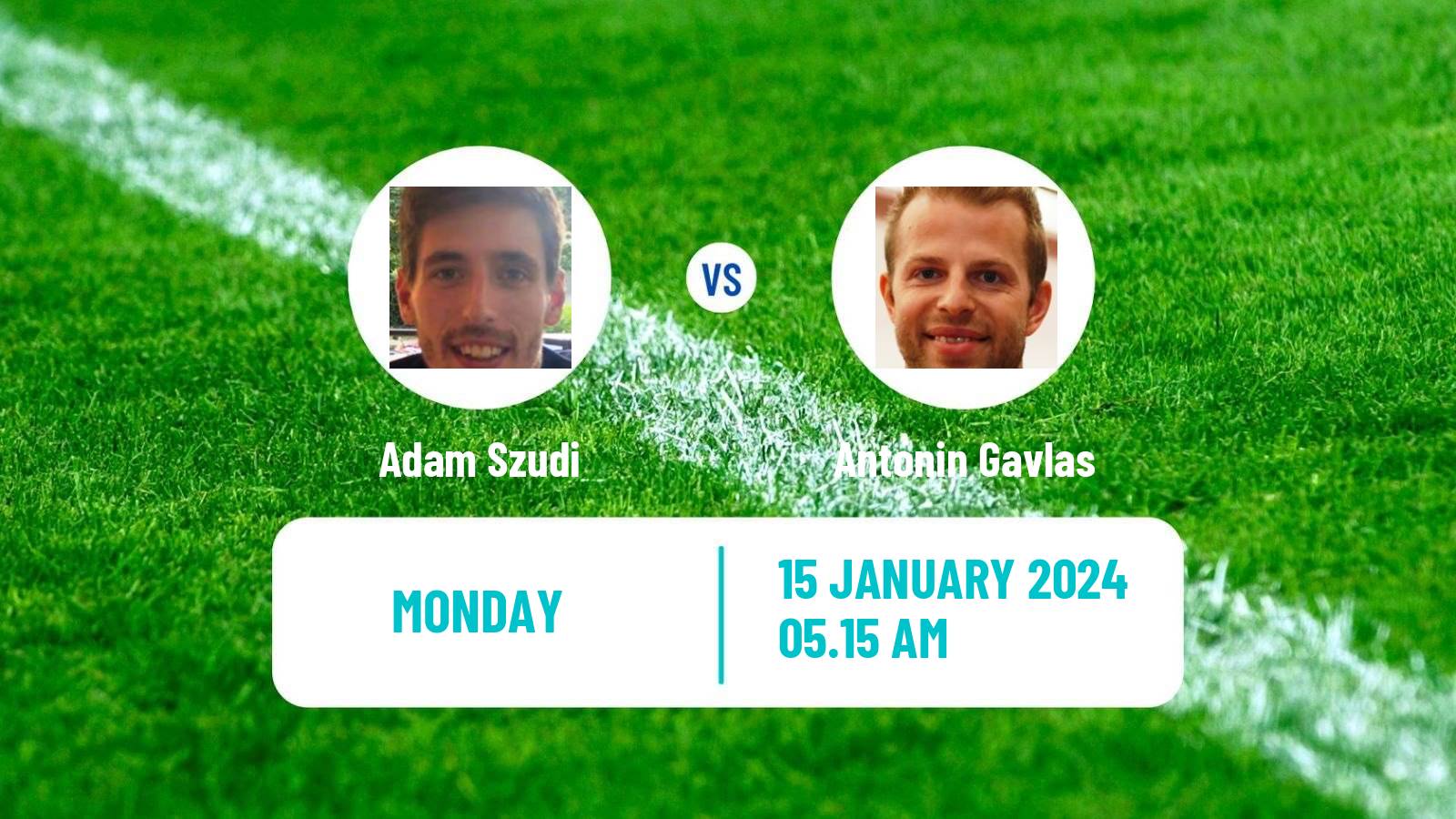 Table tennis Tt Star Series Men Adam Szudi - Antonin Gavlas