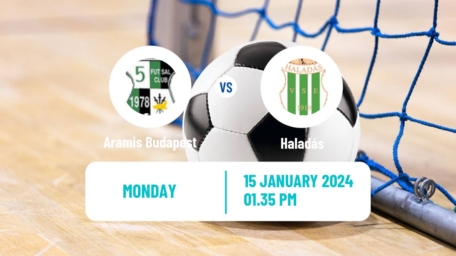 Futsal Hungarian NB I Futsal Aramis Budapest - Haladás